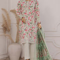 Printkari By HZ Stitched 3 Piece Emb Chikankari Vol-02 Collection'2025-PEC-204