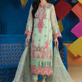 Asim Jofa Basant Festive Ajfc-66 Embroidered Organza 3 Pcs
