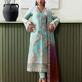 Gulaal Stitched 3 Piece Basic Lawn Collection'2025-Celia