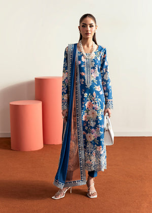 Gulaal Stitched 3 Piece Basic Lawn Collection'2025-Serenade