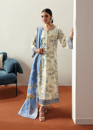 Gulaal Stitched 3 Piece Basic Lawn Collection'2025-Elaris