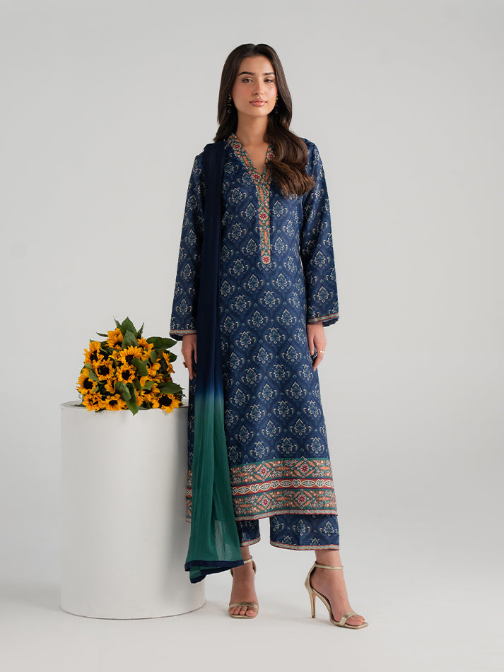 Gulaal Stitched 3 Piece Summer Basics Lawn Pret Suit-Playa