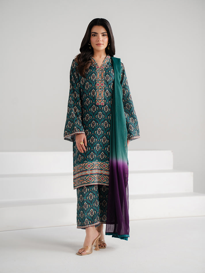 Gulaal Stitched 3 Piece Summer Basics Lawn Pret Suit-Lucero