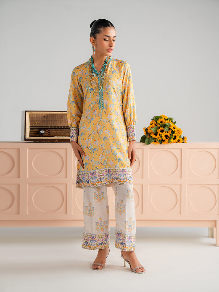 Gulaal Stitched 2 Piece Summer Basics Lawn Pret Suit-Claro