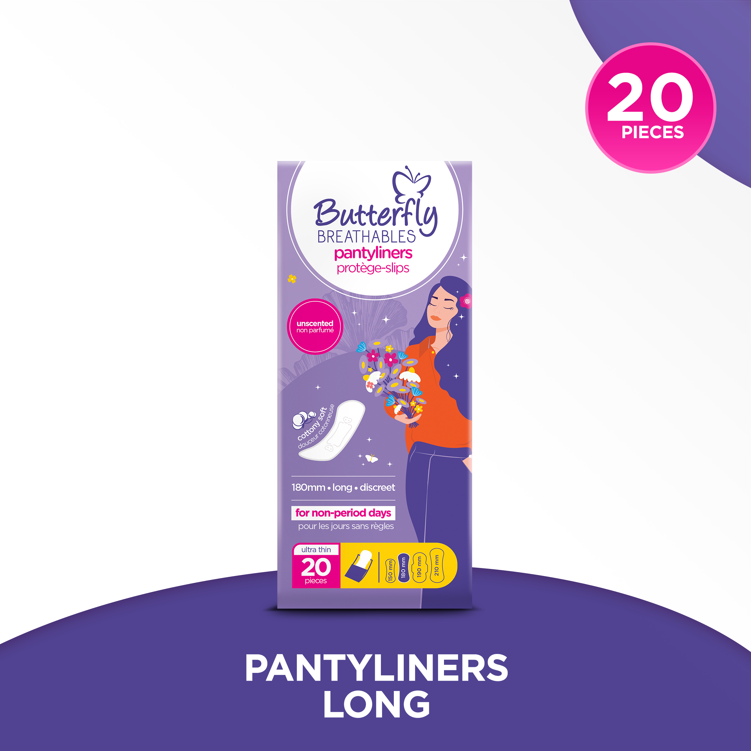 Butterfly - Panty Liners (20S)