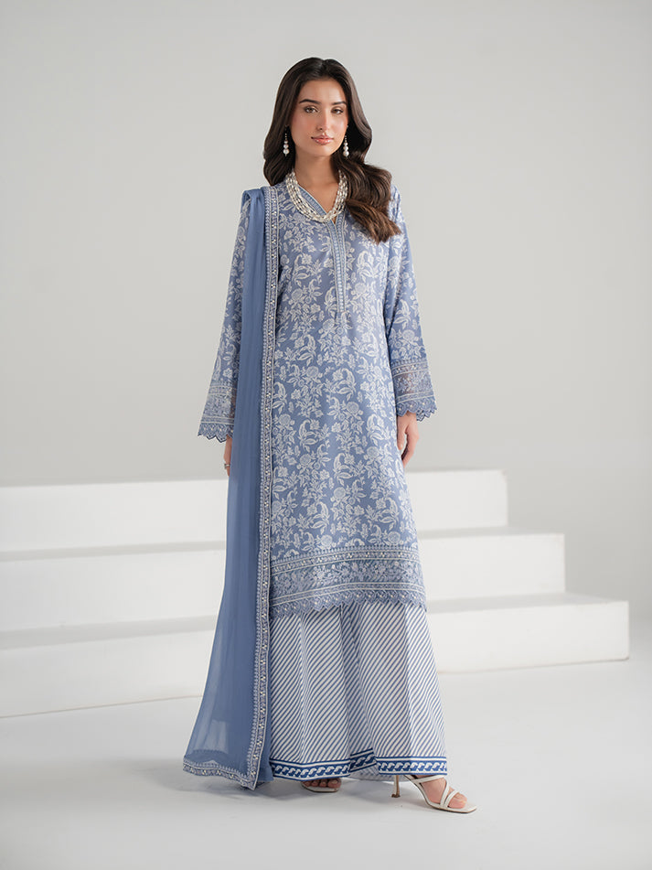 Gulaal Stitched 3 Piece Summer Basics Lawn Pret Suit-Brisa