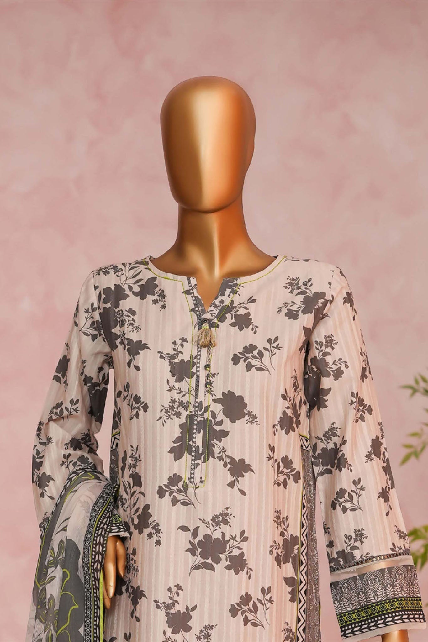 Enchant By HZ Stitched 3 Piece Linnokara Prints Collection'2025-PLK-554