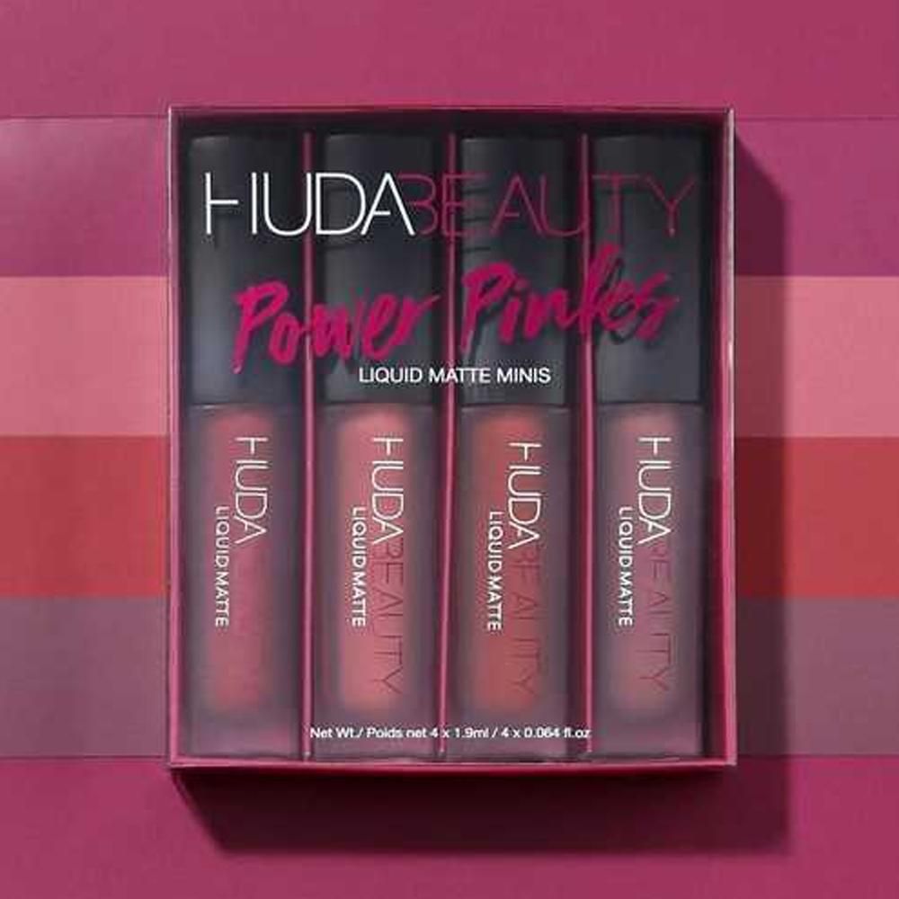 Huda Beauty Liquid Matte Lipstick Power Pink