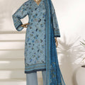 Sada Bahar Stitched 3 Piece Printed Lawn Vol-03 Suit-PR-4510-SKY