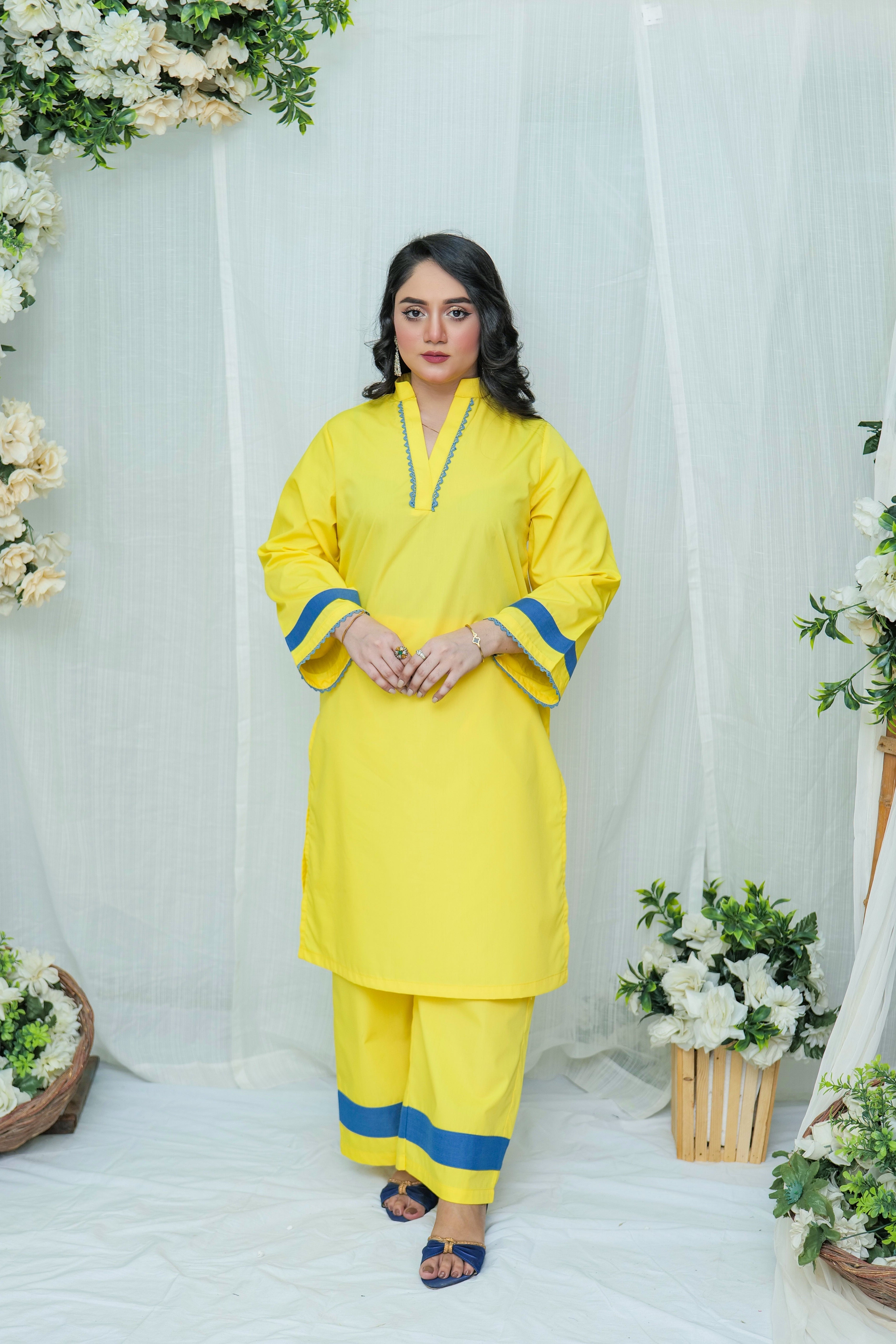 Suitsu Stitched Co Ords Collection-Sunveil 2-Piece Set