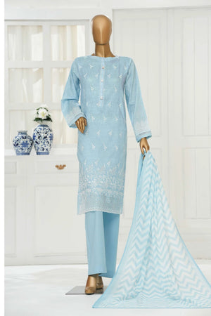 Printkari By HZ Stitched 3 Piece Chikankari Vol-06 Collection'2025-PTR-3P-831