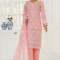 Printkari By HZ Stitched 3 Piece Chikankari Vol-06 Suit-PTR-3P-833