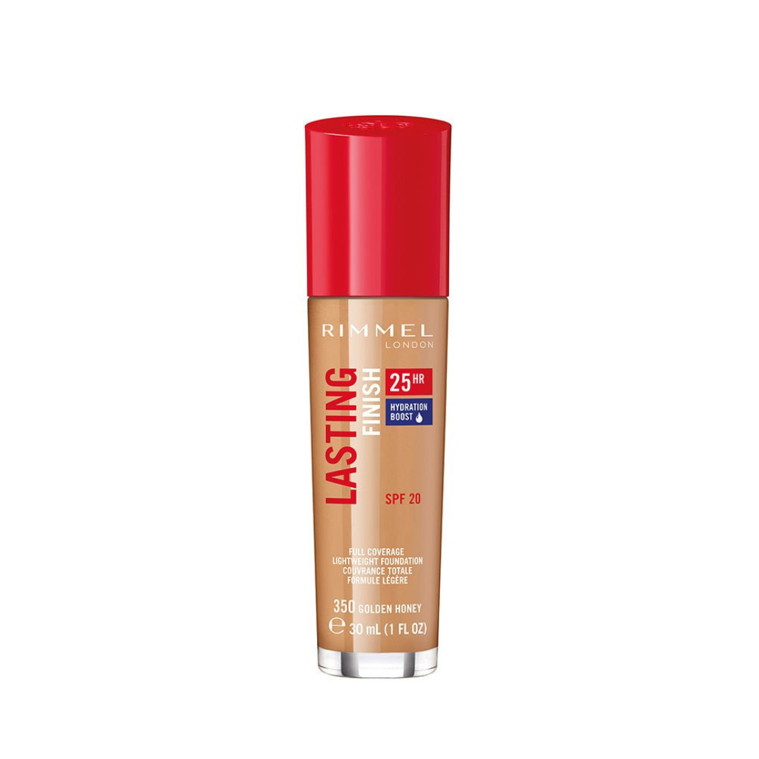 Rimmel Lasting Finish Foundation 350 Golden Honey 30Ml
