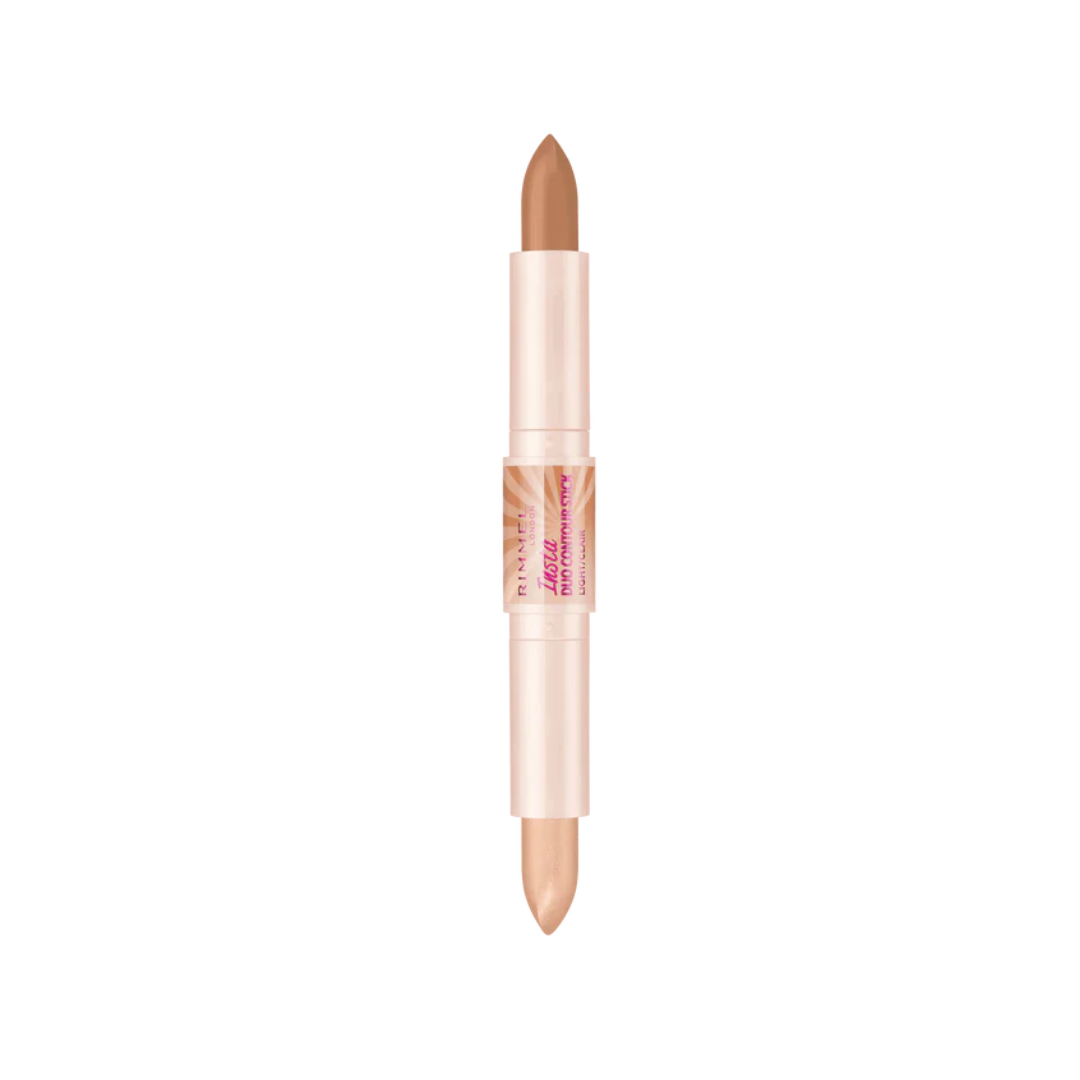 Rimmel Insta Duo Contour Stick  2 X Net Wt. 0.14oz. 4g Light