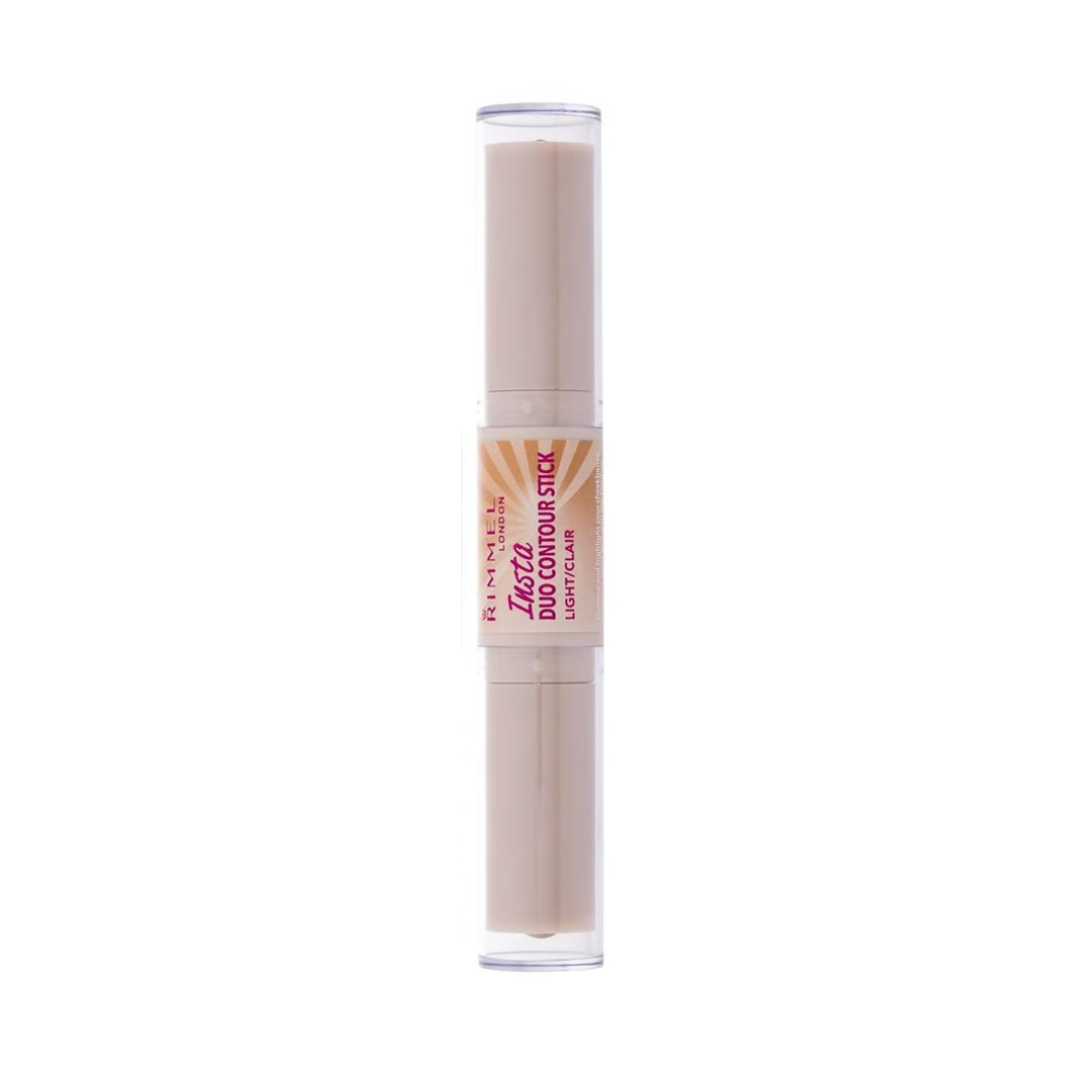 Rimmel Insta Duo Contour Stick  2 X Net Wt. 0.14oz. 4g Light