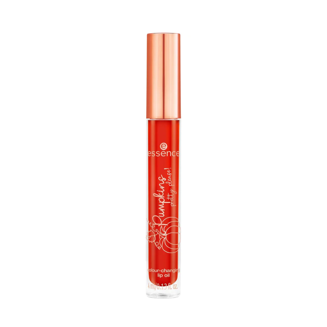 Essence Pumpkins Pretty Please Colour-Changing Lip Oil -01 Pumpkin Kisses&Autumn Wishes 4Ml