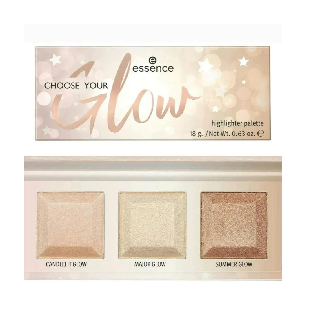 Essence CHOOSE YOUR Glow highlighter palette 18g