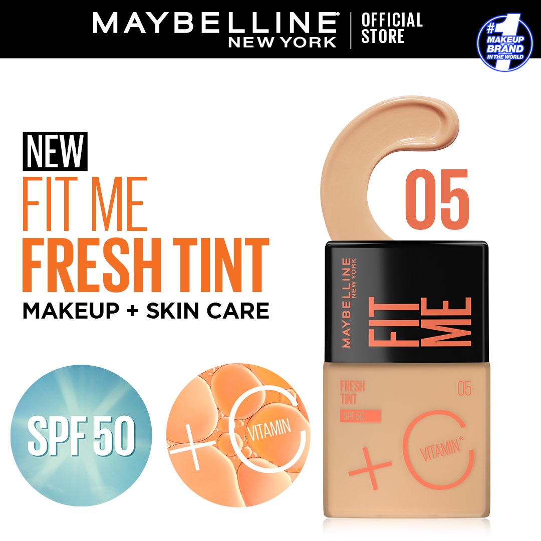 Maybelline Fit Me Fresh Tint Vitamin C Spf 50 30Ml 05