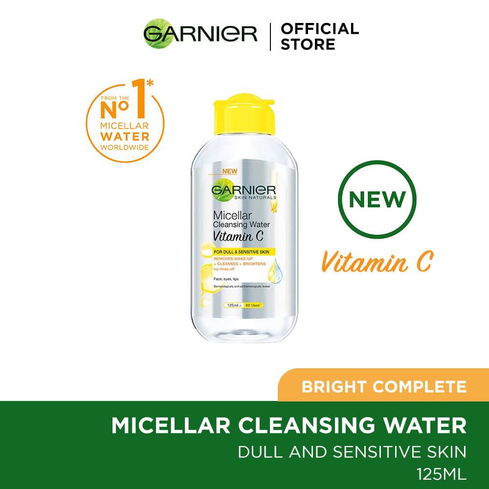 Garnier Skin Active Vitamin C Micellar Makeup Cleansing Water 125 Ml - My Store