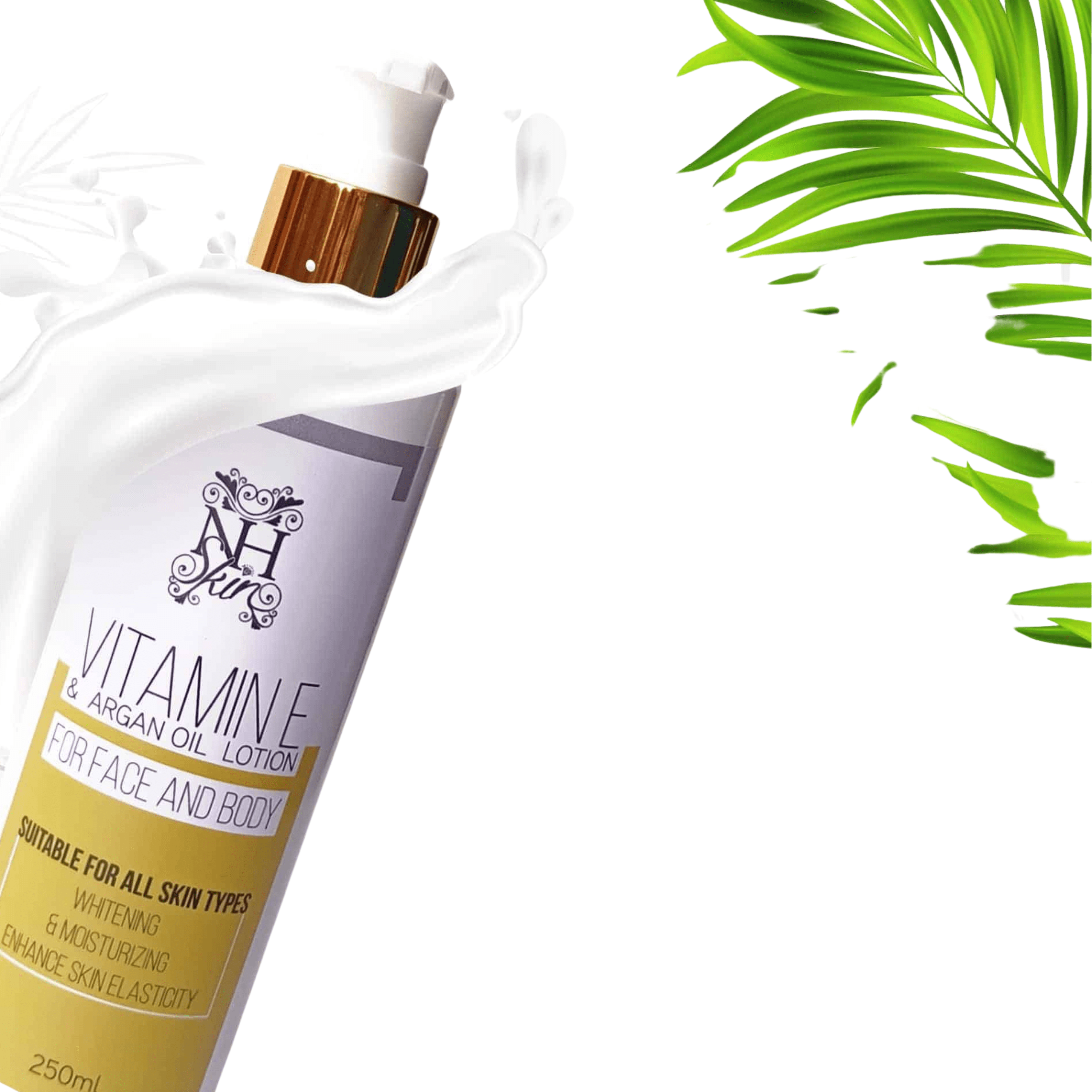 Nadia Hussain Body Lotion - Vitamin E And Argan Oil Lotion