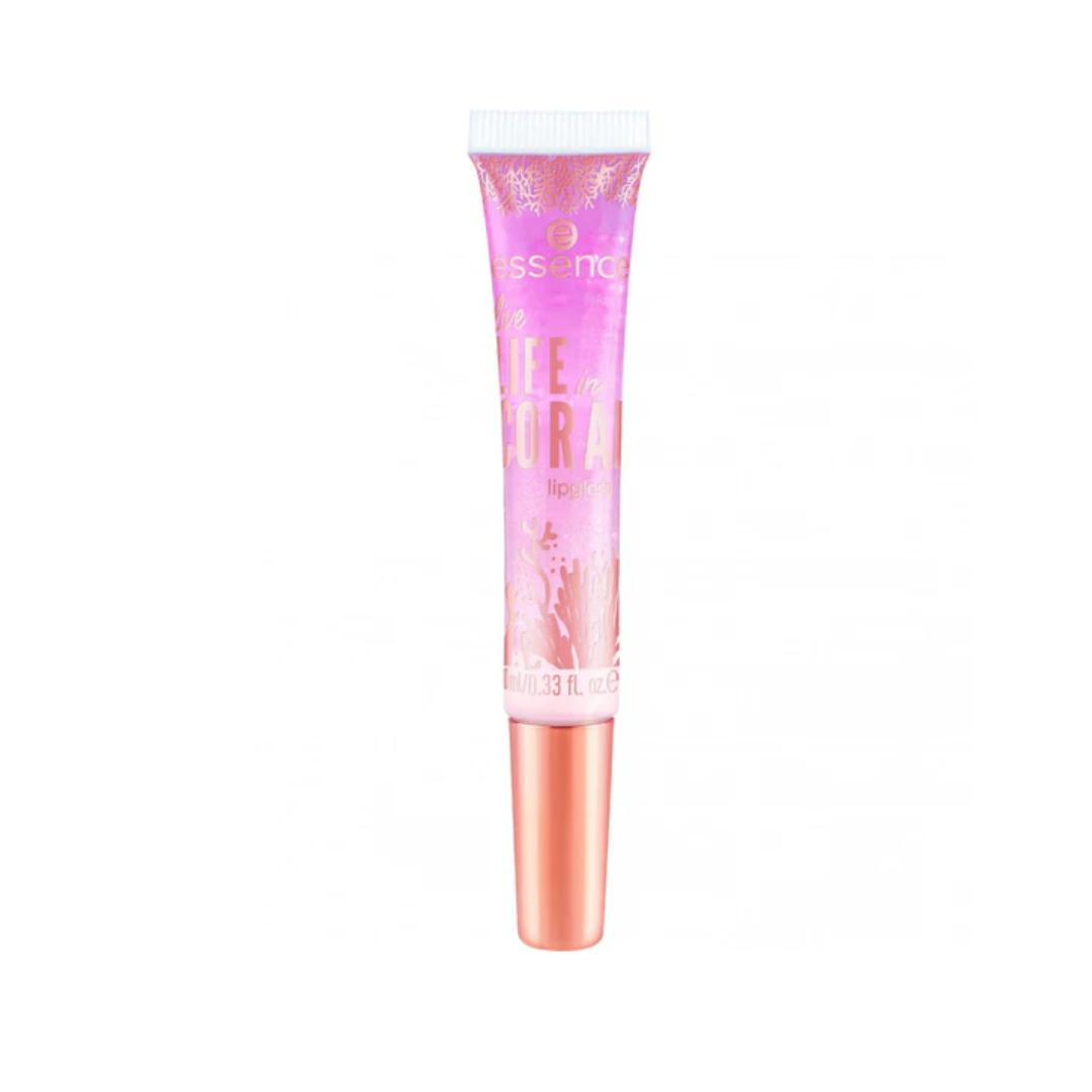 Essence Live Life In Coral Lip Gloss - 01 Sun Rise 10Ml