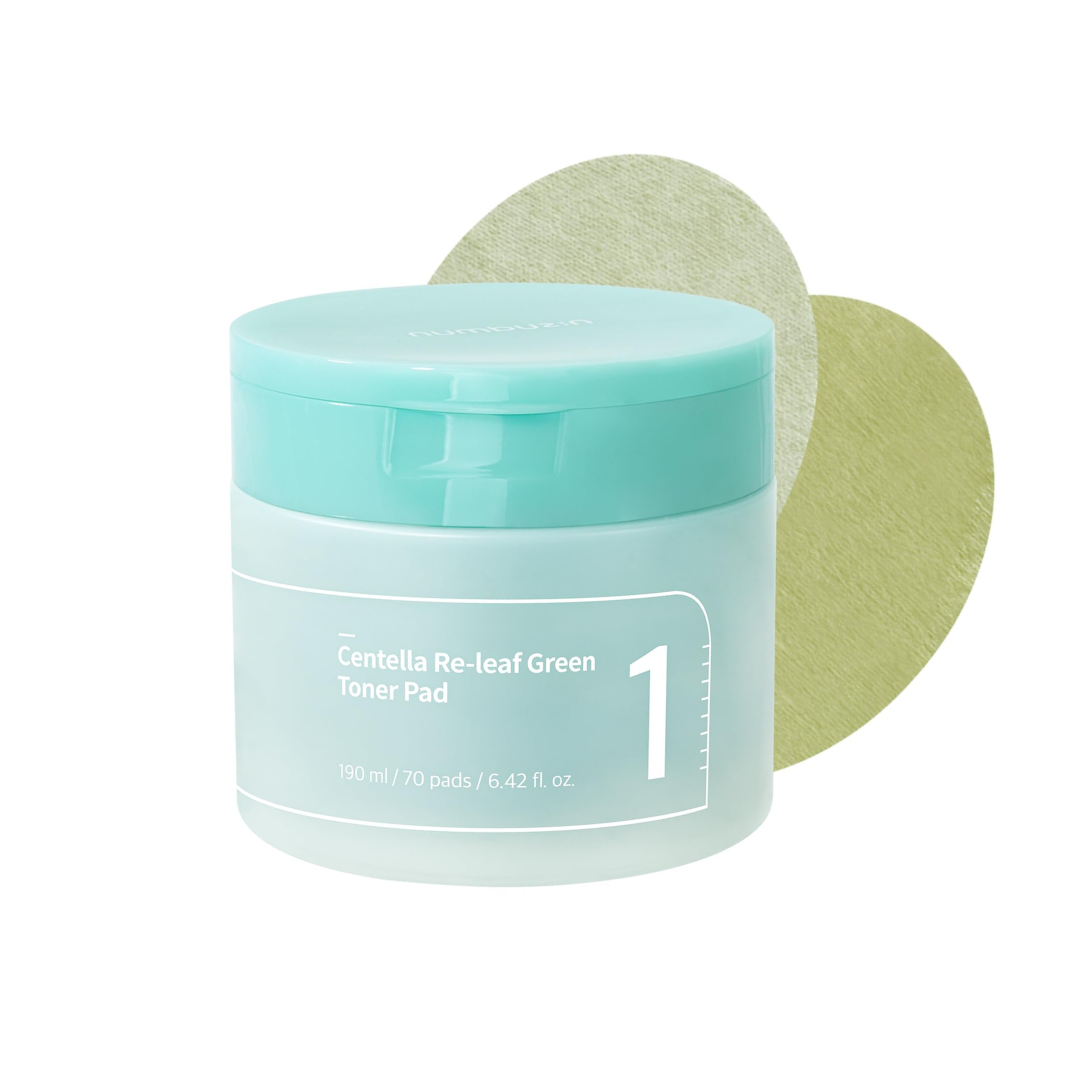 Numbuzin No.1 Centella Re Leaf Green Toner Pad 70