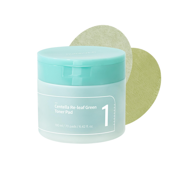 Numbuzin No.1 Centella Re Leaf Green Toner Pad 70