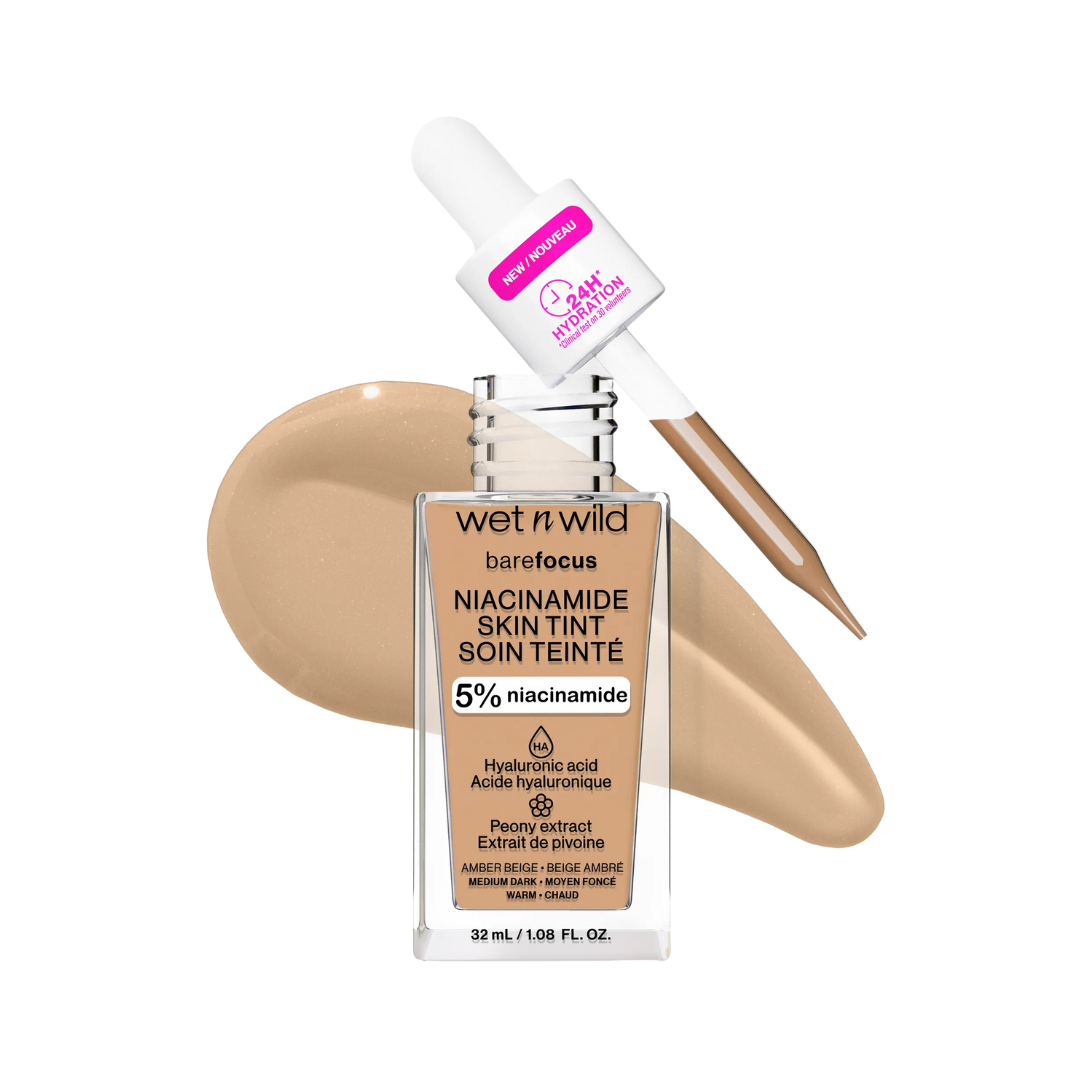 Wet N Wild Bare Focus Niacinamide Skin Tint Foundation