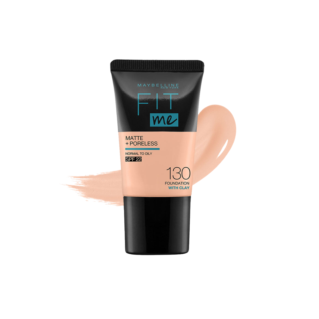 maybelline fit me foundation matte and poreless 18ml tube