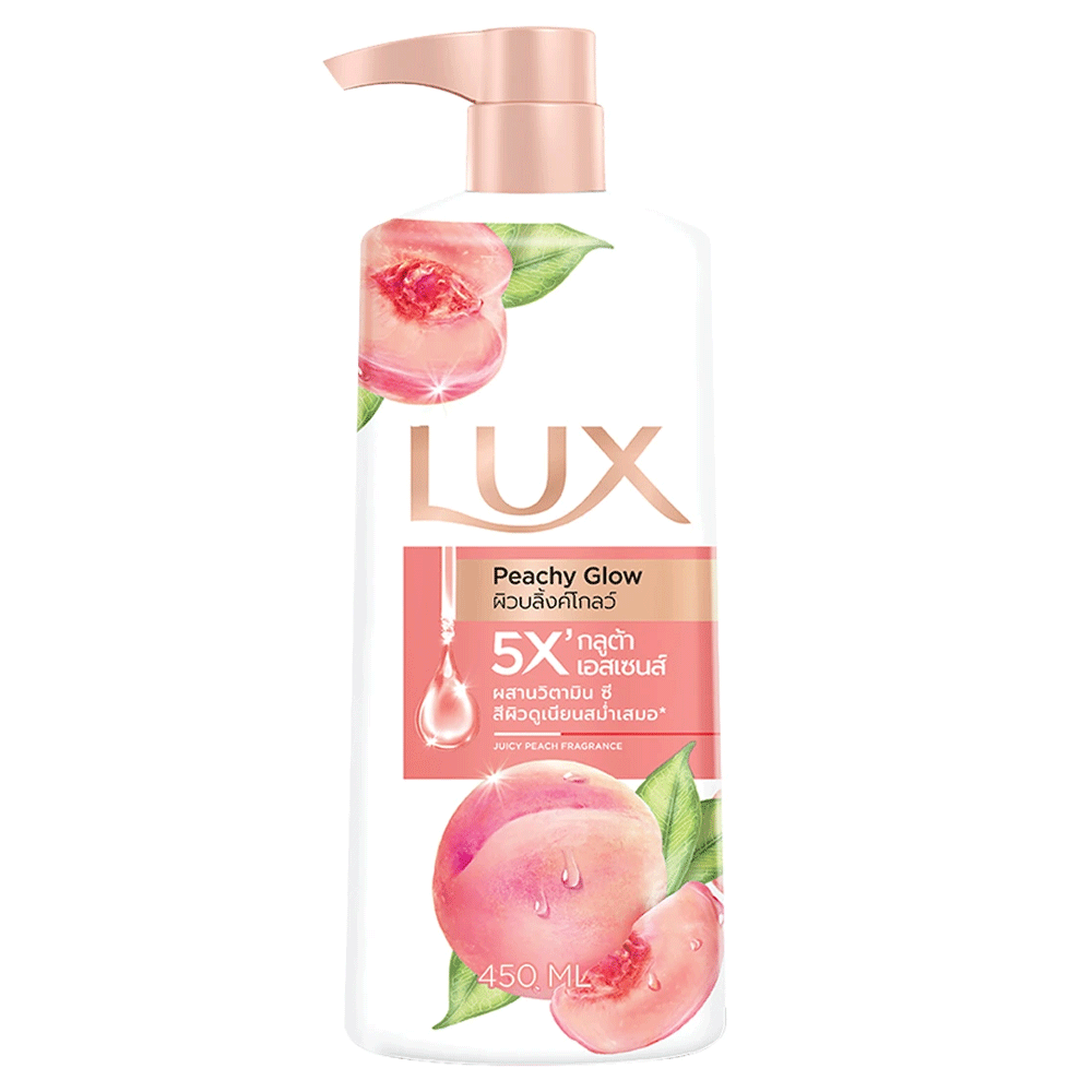 Lux Cooling Peach Sparkling Fragrance Body Wash 500ml