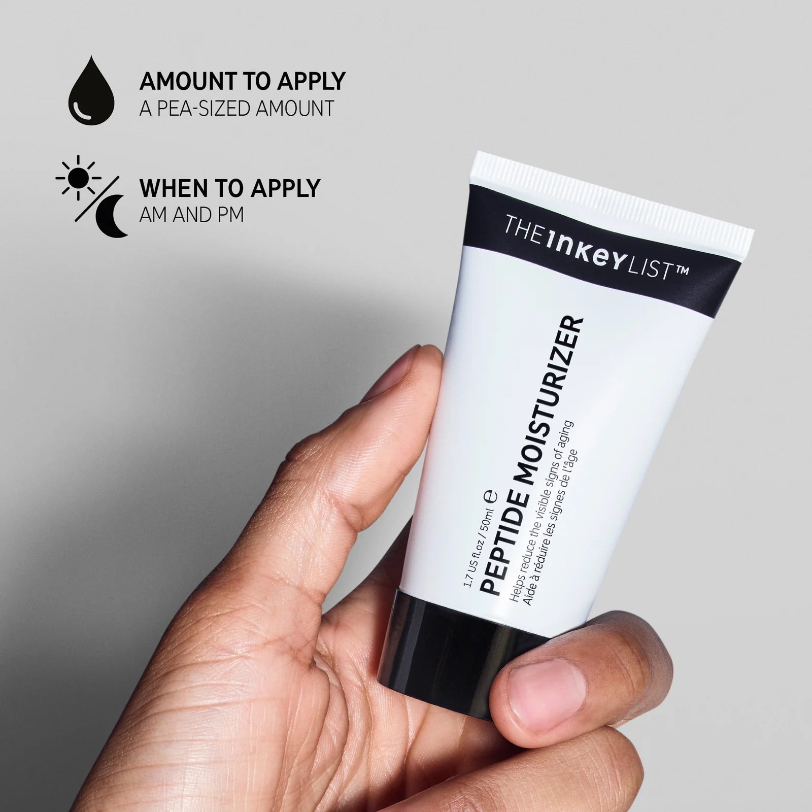 The Inkey List Peptide Moisturizer 50Ml