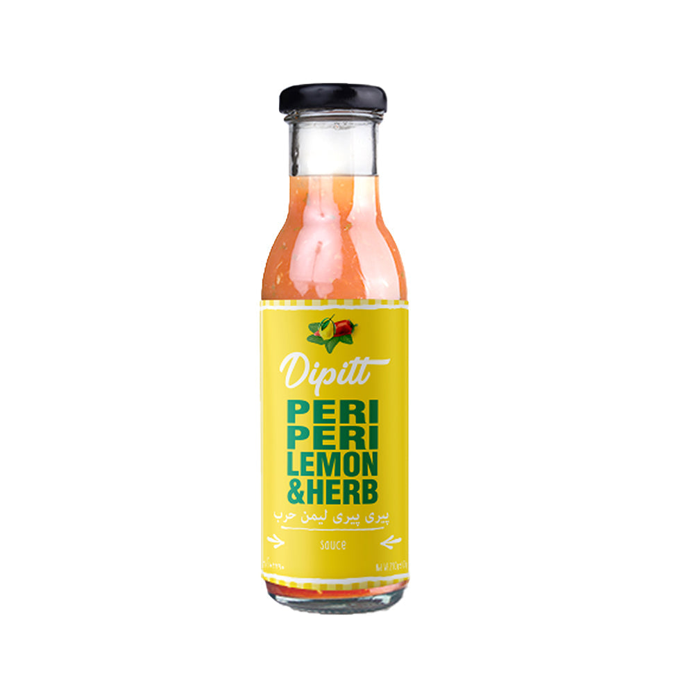 Dipitt Peri Peri Lemon & Herb Sauce 300g - Snapcart.pk