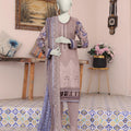 Almeerah Unstitched 3 Piece Emb Cutwork Lawn Vol-04 Collection'2025-Petal Pink Muse