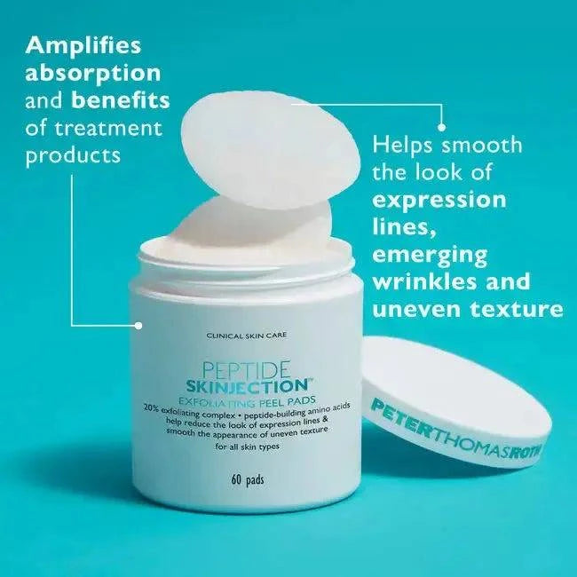 Peter Thomas Roth - Peptide-21 Amino Acid Exfoliating Peel Pads - 60 Pads - My Store
