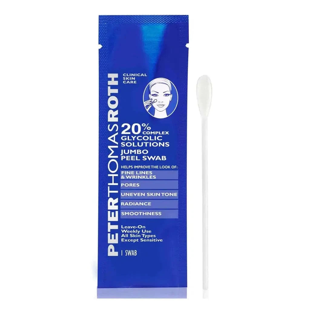 Peter Thomas Roth Ptr - 20% Complex Glycolic Solutions Jumbo Peel-Swab - My Store
