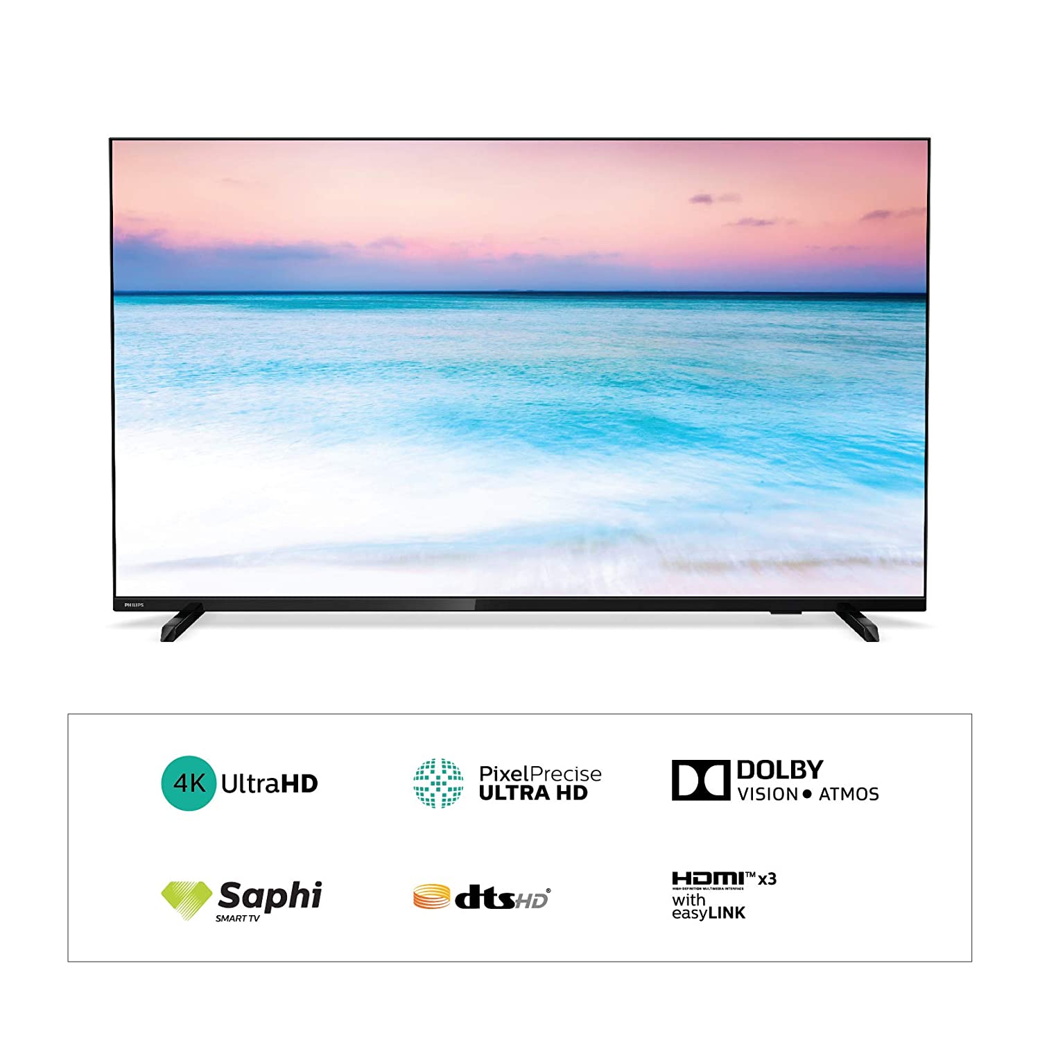 Philips 6600 series, 65” 4K UHD LED Smart TV 4k 65PUT6654_98 - My Store