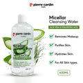 Pierre Cardin Paris - Cleansing Micellar Water 400ml - With Aloe Vera & Hyaluronic Acid - My Store