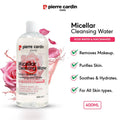 Pierre Cardin Paris - Cleansing Micellar Water 400ml - With Rose Water And Niacinamide - My Store