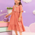 Ochre Clothing-Chambray Cotton Dress-INWD-23