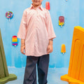 Ochre Clothing-Pin Stripes Cotton 2 Pc Suit-INWC-07