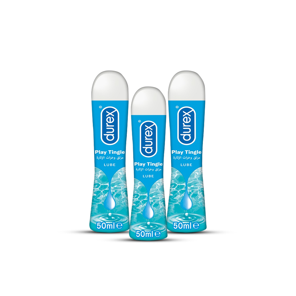 Bundle - Pack of 3 - Durex Play Tingle Lubricant 50Ml