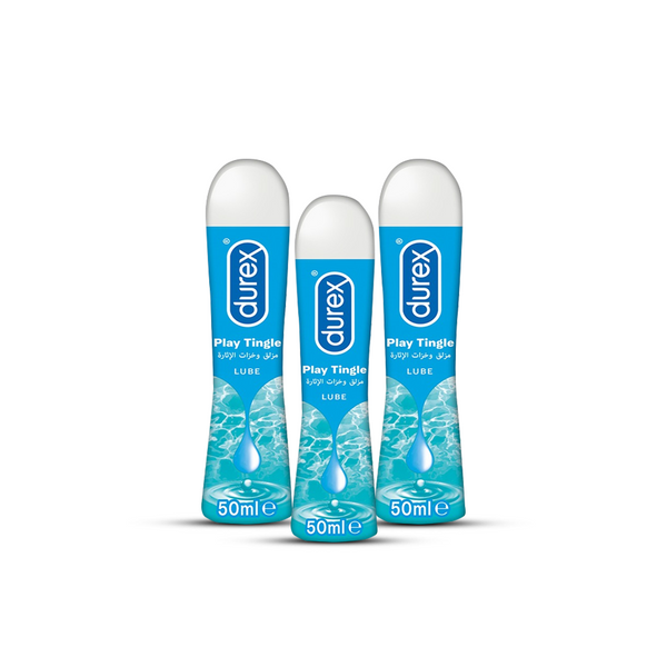 Bundle - Pack of 3 - Durex Play Tingle Lubricant 50Ml