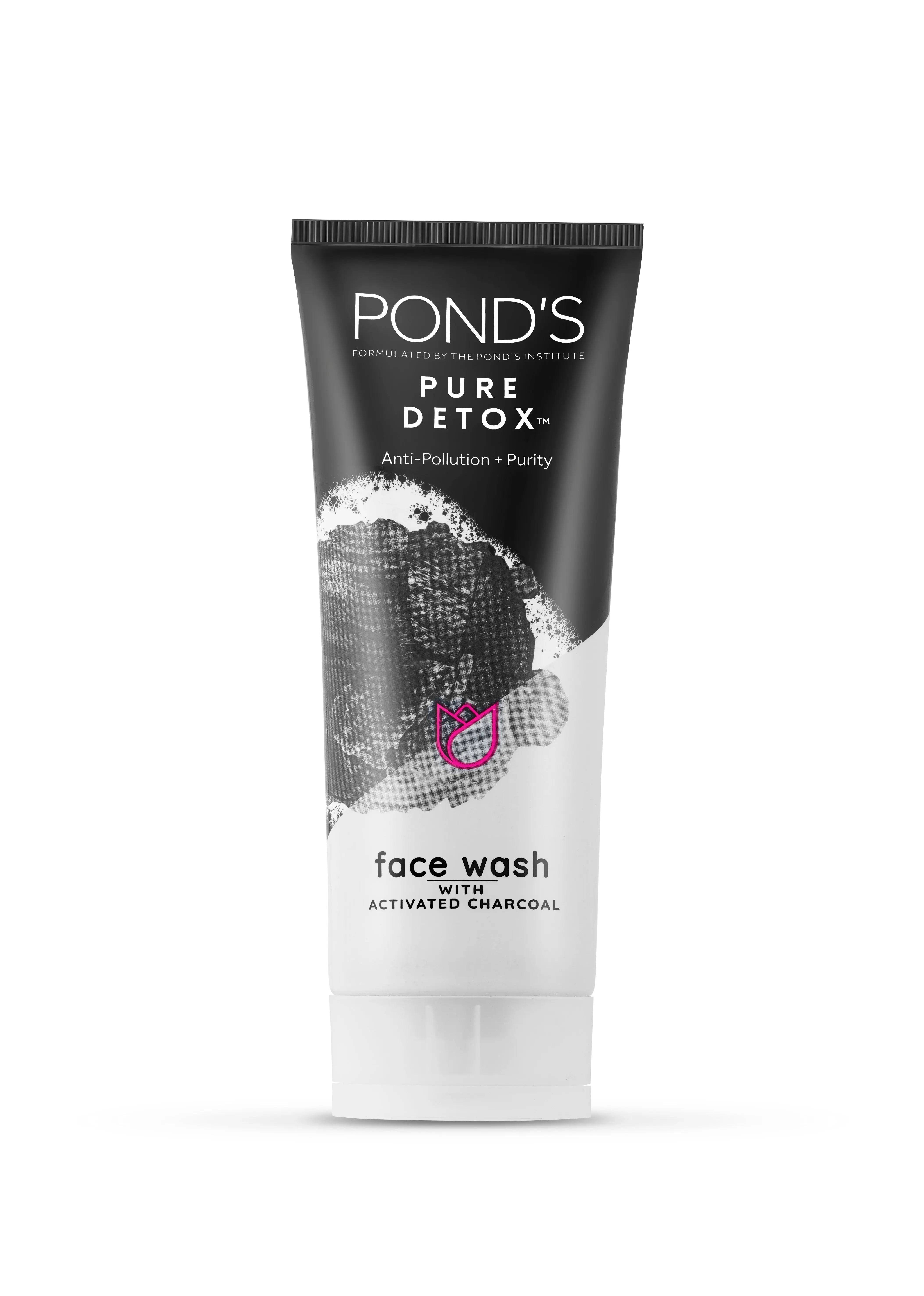 Pond's Pure Detox Anti-Pollution + Purity Face Wash, 50g - My Store