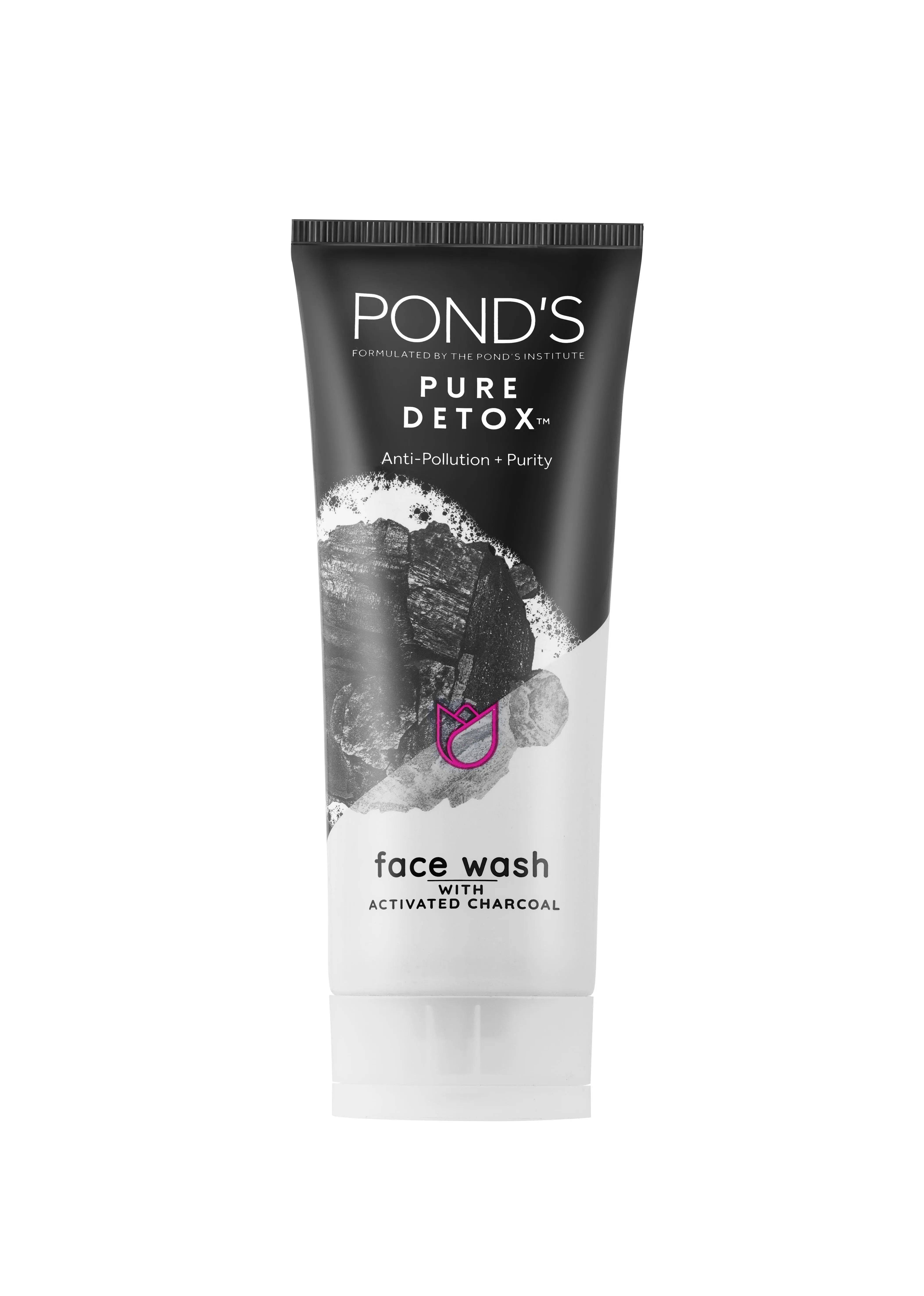 Pond's Pure Detox Anti-Pollution + Purity Face Wash, 50g - My Store