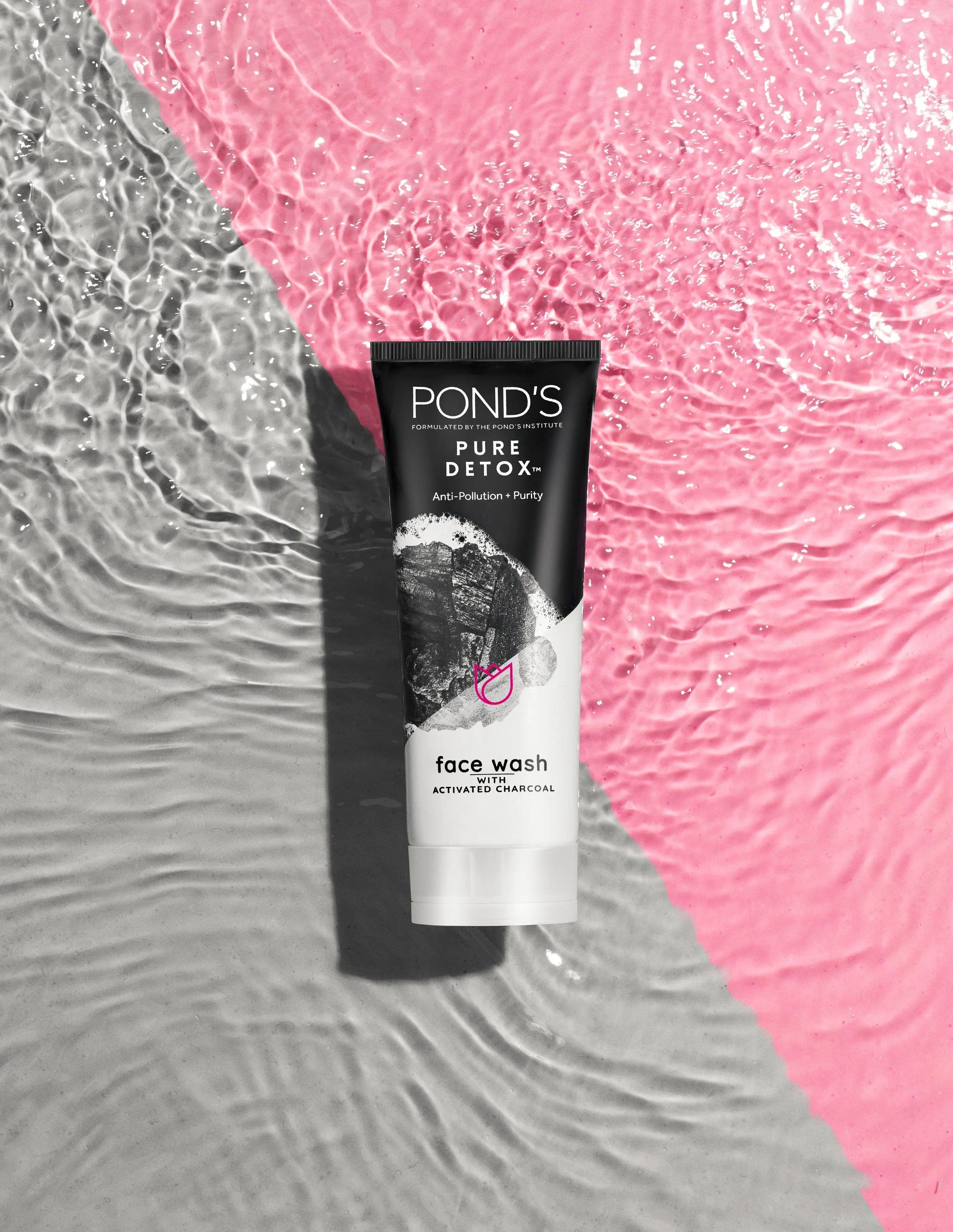 Pond's Pure Detox Anti-Pollution + Purity Face Wash, 50g - My Store