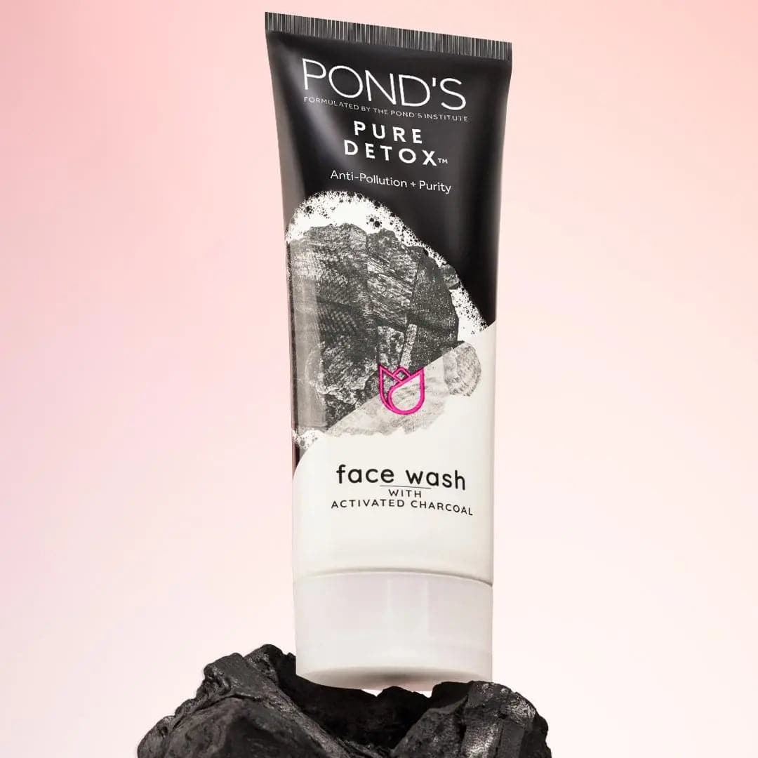 Pond's Pure Detox Anti-Pollution + Purity Face Wash, 50g - My Store