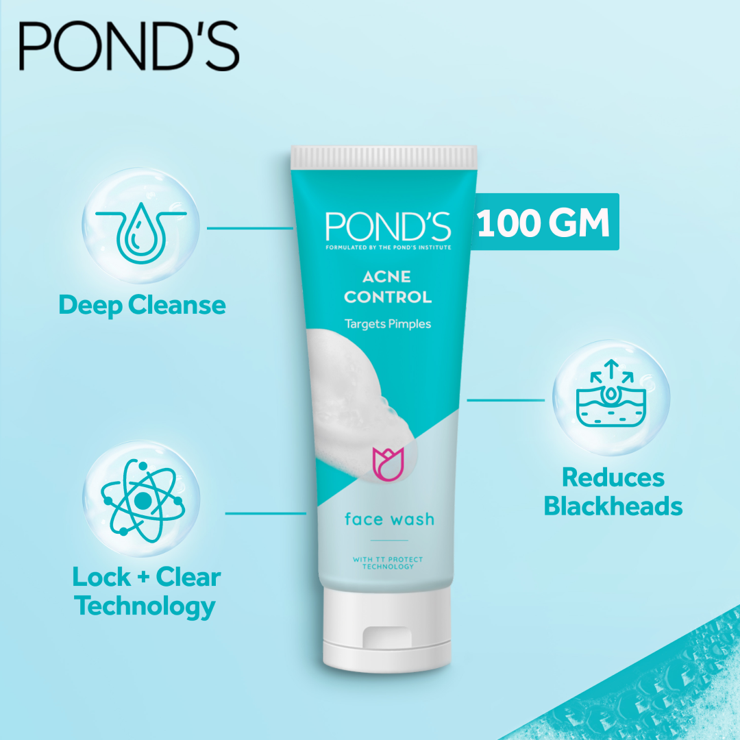 Ponds Thymo-bha Facial Foam 100g - Snapcart.pk