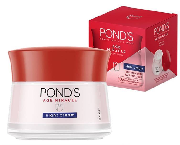 Ponds Age Miracle Youthful Glow Night Cream 50G