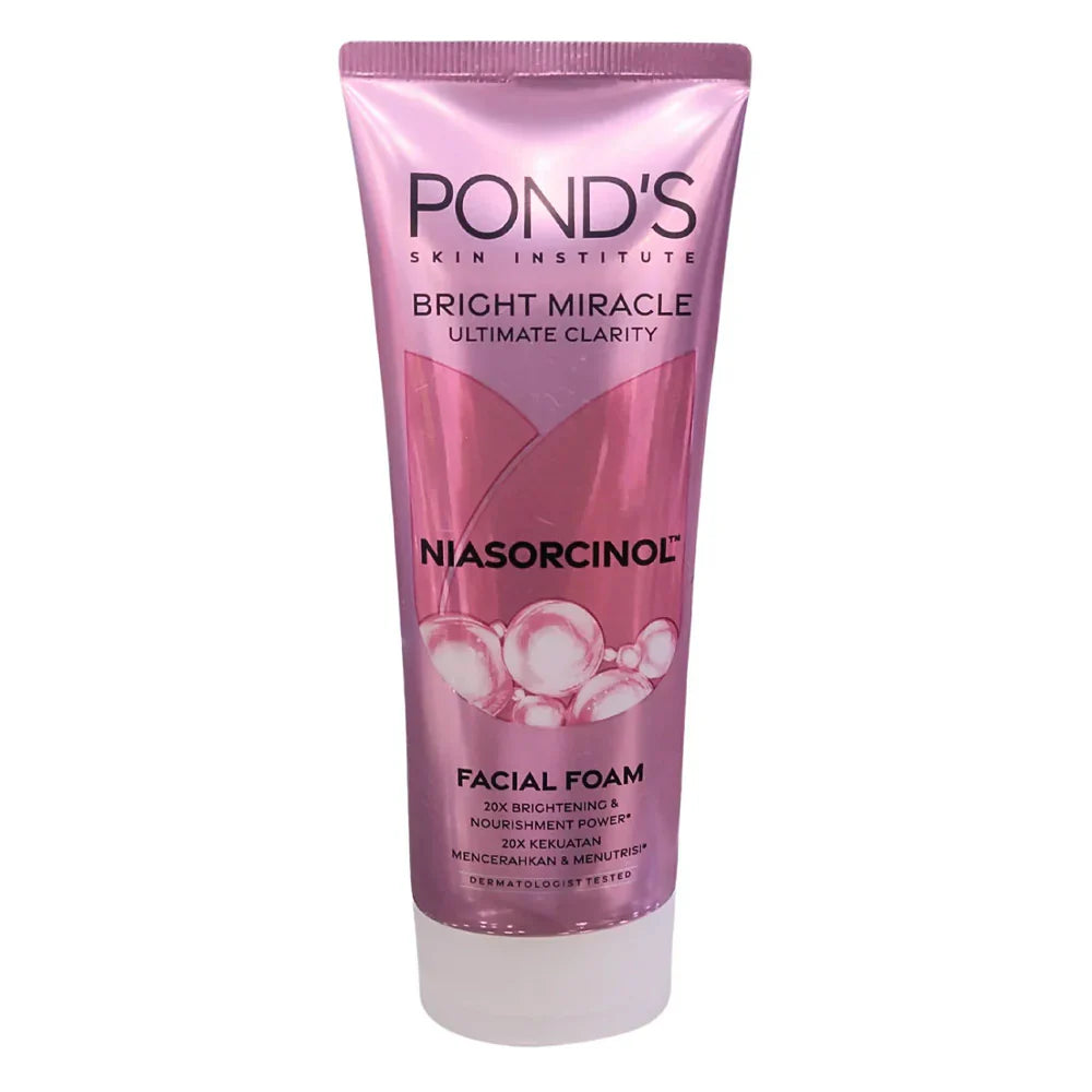 Ponds Facial Foam Bright Miracle Niasorcinol Collagen 90G