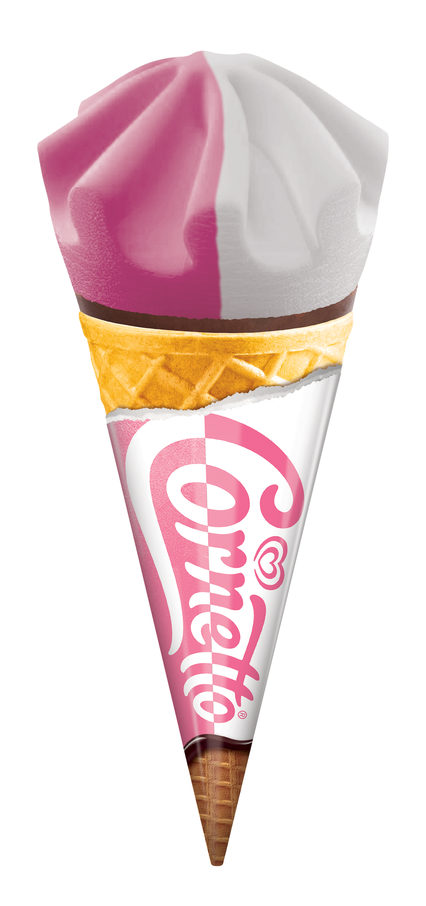 Walls Pop Cone Strawberry Vanilla